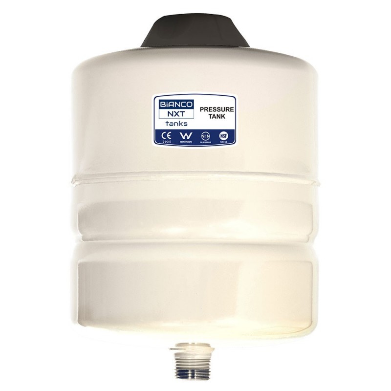 BIA-BPT-8 - Bianco Pressure Tank 8 Litre Vertical Almond 4 Bar Pre-Charge