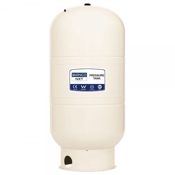 BIA-BPT-450 - Bianco Pressure Tank 450 Litre Vertical Almond 4 Bar Pre-Charge