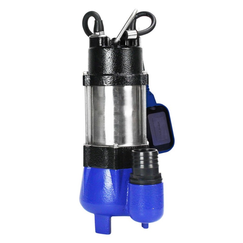 BIA-B18VAS2 CI SUBMERSIBLE VORTEX PUMP W FLOAT SWITCH, CLEAN WATER 15MM 133L/MIN 7M 180W 240V