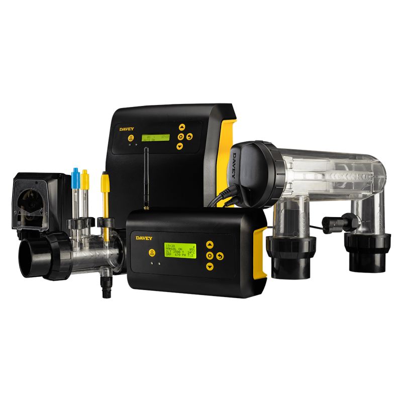 Davey DCLG-35C ChloroMatic Lifeguard - All New Complete Pool Chlorination & Chemistry Control System