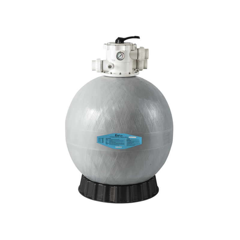 Davey EcoPure 21" Sand/Glass Media Filter with 40mm DEP2140