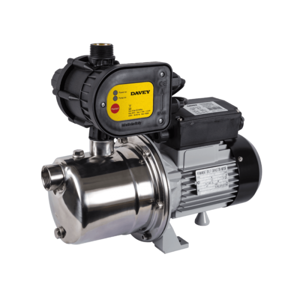 Davey SJ35-04PC Silver Series Garden Pump With Pressure Control