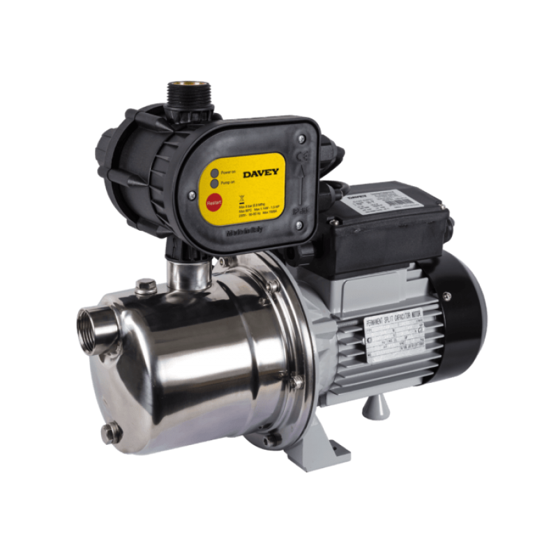 Davey SJ60-08PC Silver Series Garden Pump With Pressure Control