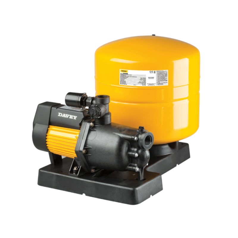 Davey X70 Dynajet with Supercell Systems Inlc 40P Tank & Pressure Swit