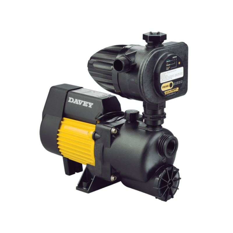 Davey XP45T with Torrium2 Home Pressure Systems Suitable for Small Homes