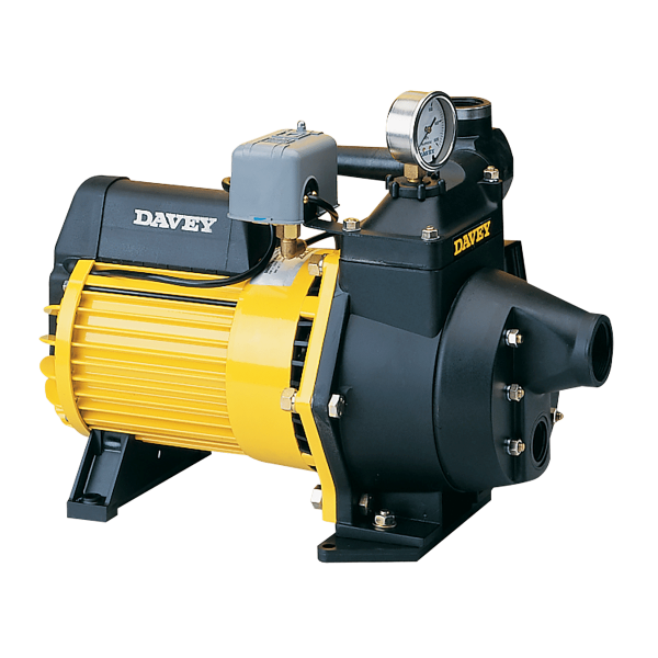 Davey 95D Deep Well Pressure Pump 1.1kW 240V 50Hz 1ph Includes Pressure Switch Select Injector Seperately