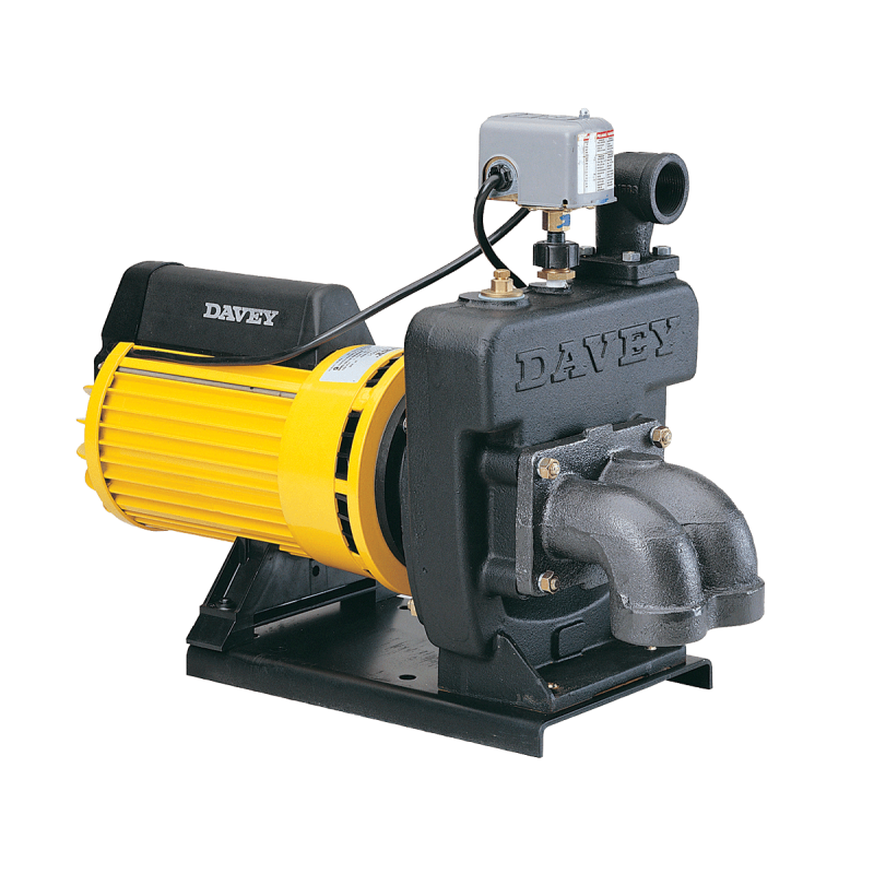 Davey Prime Jet 240 Pump + 566 Deep Well injector - 2.3kW 415V 50Hz 3ph
