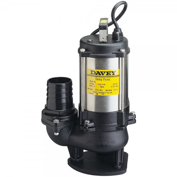 Davey D150V Multi-purpose Vortex Sump Pump