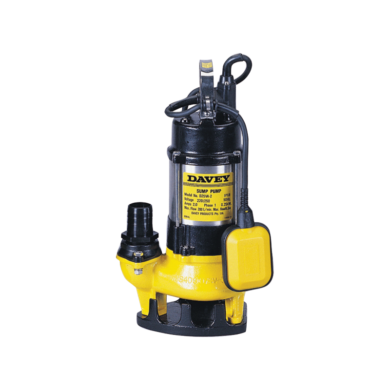 Davey D25VA Multi-purpose Vortex Sump Pump