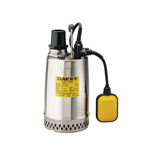 Davey DCS40A Double Case Manual Sump Pump