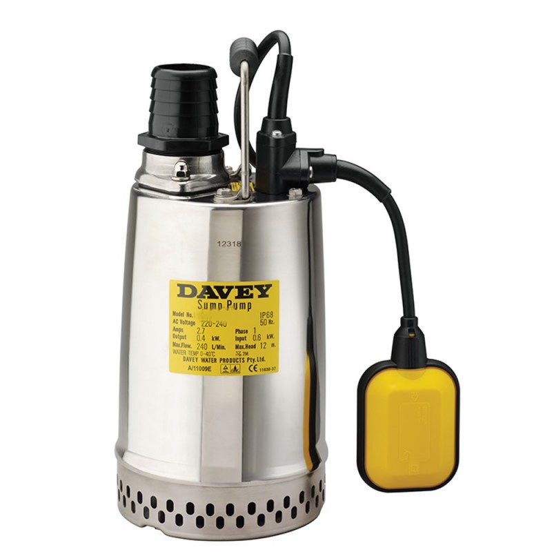 Davey DCS55A Double Case Manual Sump Pump