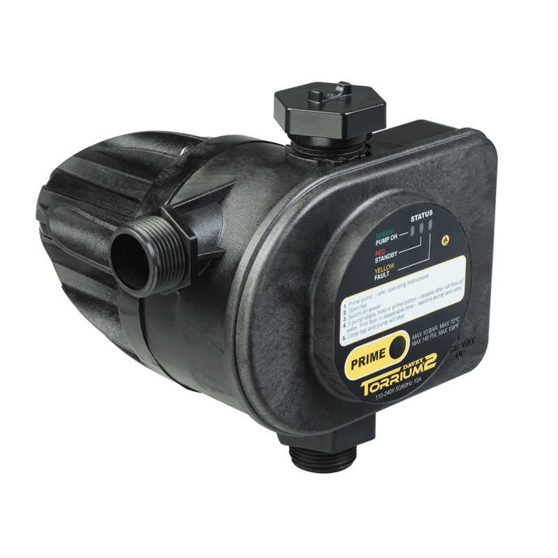 Davey Torrium2 TT70 Pressure Controller for Pump Shut-off Head 450 to 700 Kpa