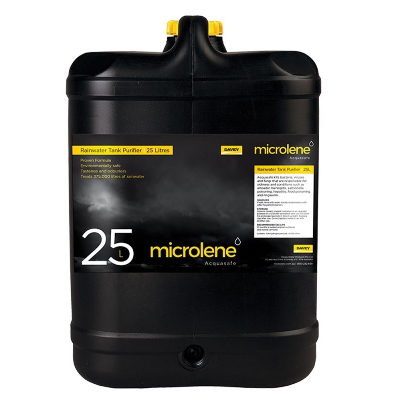 Davey AS-25 Acquasafe 25L Liquid Treatment For Rainwater Tanks