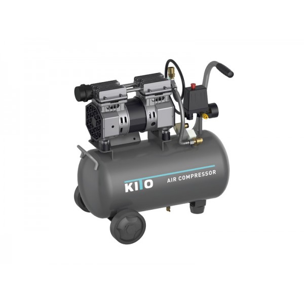 Kito Indstrial Oil Free Air Compressor 24L 1HP, 0.75KW ELECTRICAL MOTOR