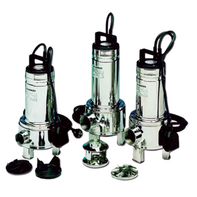 Lowara DOMO-10 0.75kW Submersible pumps for solid-laden wastewater