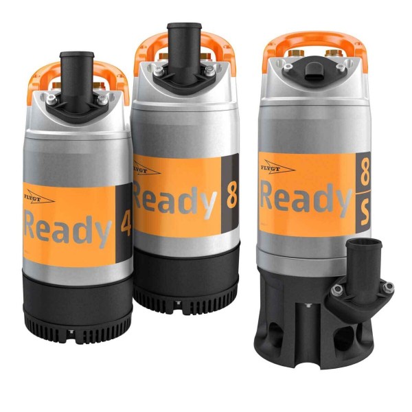 Flygt READY-8S - 0.90kW Durable, lightweight and easily serviceable submersible pumps
