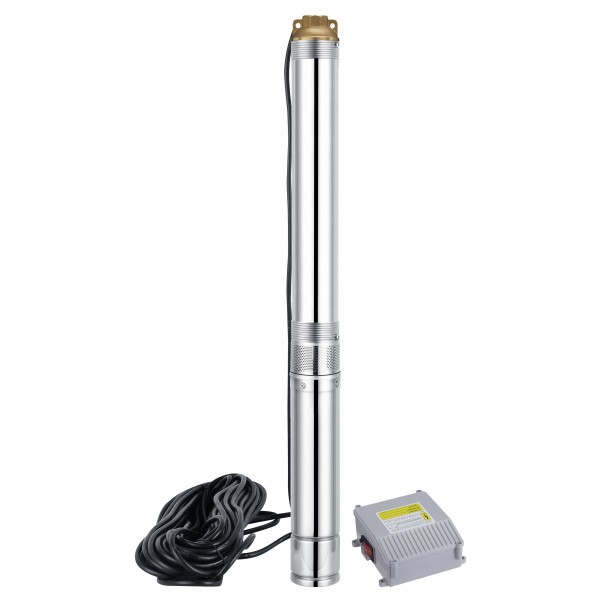 Marro 4" Stainless Steel Deep Well / Bore Water Pump 100QJD212-1.5 Upto 120m Head,84l/min Flow