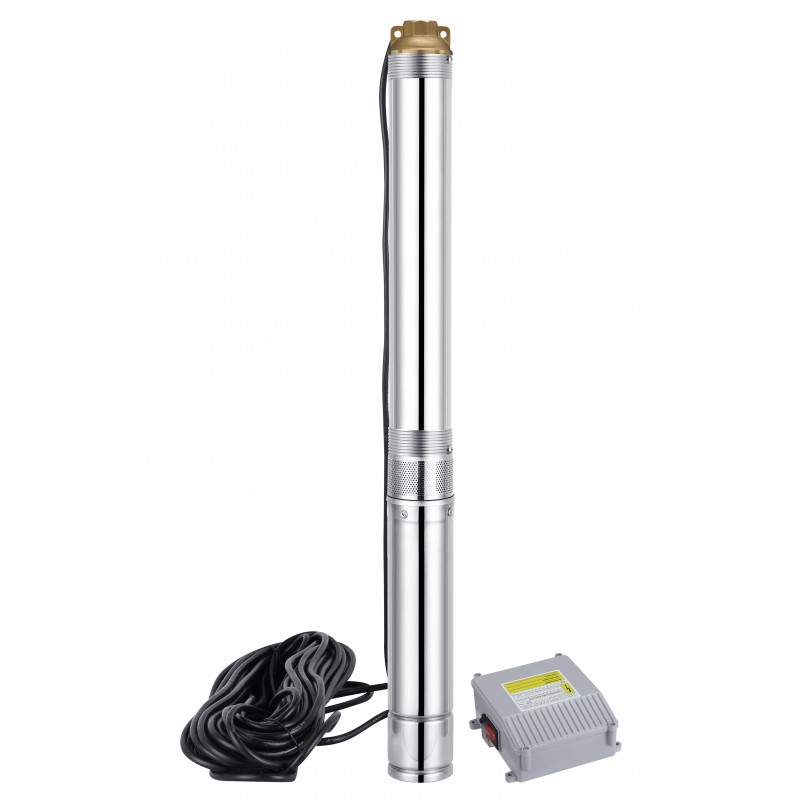 Marro 4" Stainless Steel Deep Well / Bore Water Pump 4SRM219-1.5 Upto 160m Head,84l/min Flow