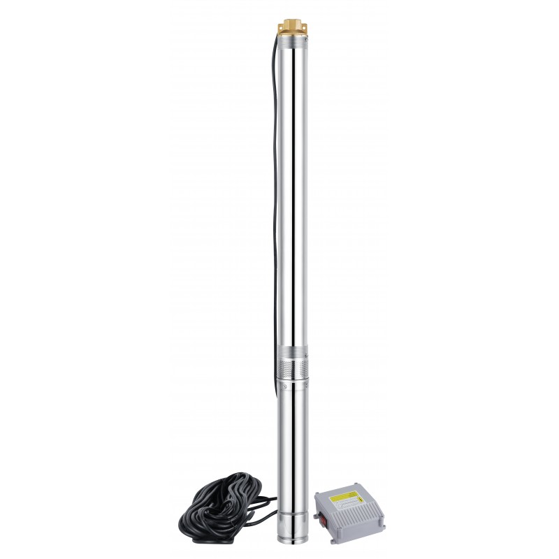 Marro 3.5" Stainless Steel Deep Well / Bore Water Pump 90QJD212-0.75 3.5" Upto 90m Head,75l/min Flow