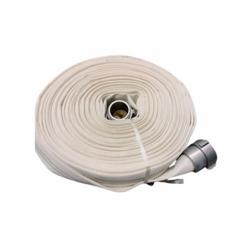 Marro Fire Fighting Hose - 30m 1.5" Lay Flat Canvas Camlock (Thread connection: 2 inch)