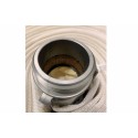 Marro Fire Fighting Hose - 30m 1.5" Lay Flat Canvas Camlock (Thread connection: 2 inch)