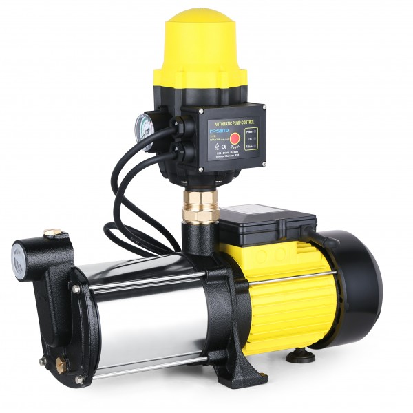 Marro Multi Stage Water Pump High Pressure Rain Tank Automatic Garden Irrigation System 5CPm100 1100w