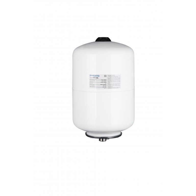 Water Pressure Tank 24 Litre - Suit Water Pumps, Drinking Water Purposes - TVN24L