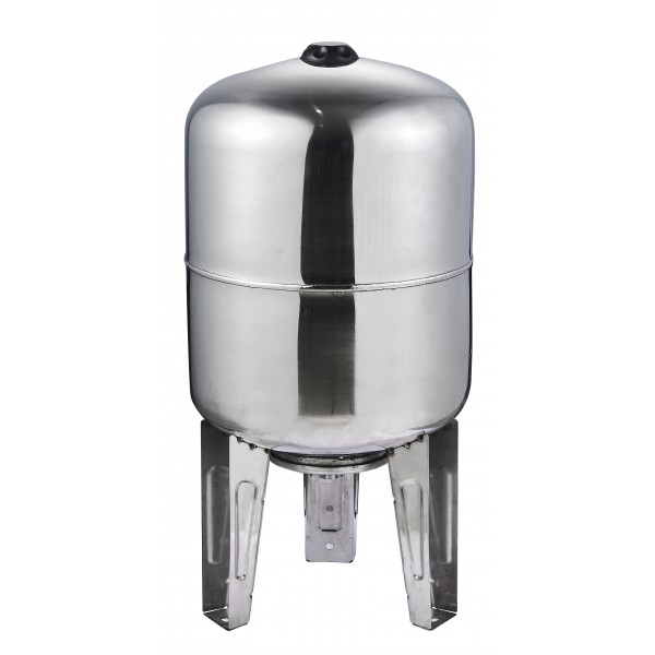 Stainless Steel Water Pressure Tank 50 Litre - Suit Water Pumps - STVT-50L