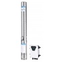 Marro 3” Deep Well DC Solar Water Pump With Controller Submersible 36V 210W Bore Hole Controller