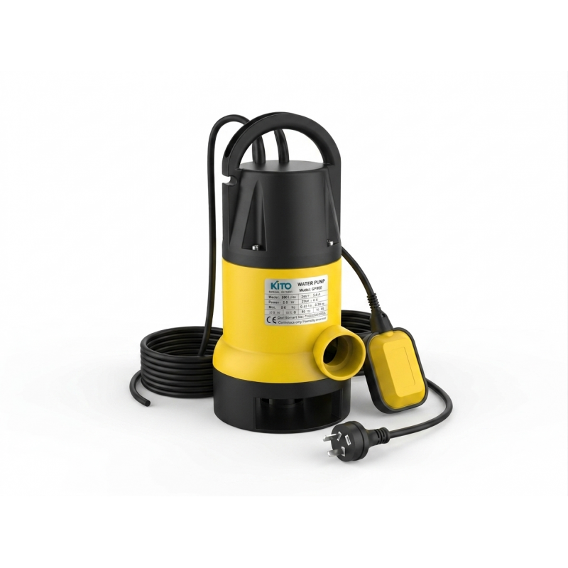 MARRO Submersible Dirty Water Pump Sump Flooding Pond Clean Swimming Pool Upto 8m Head, 217l/min Flow GP750F