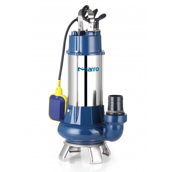 Marro V1100F Stainless Steel casing Submersible Sewage Pump with Auto Flow Control