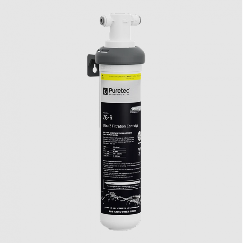 Puretec PUREMIX Z6 High Flow Inline Undersink Filter System