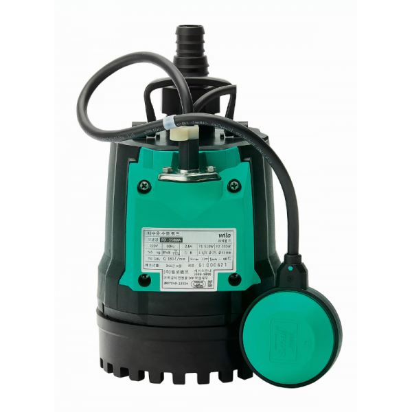 WILO PD-300EA-10M-AU Submersible drainage pump 300W up to 7.5 meters head