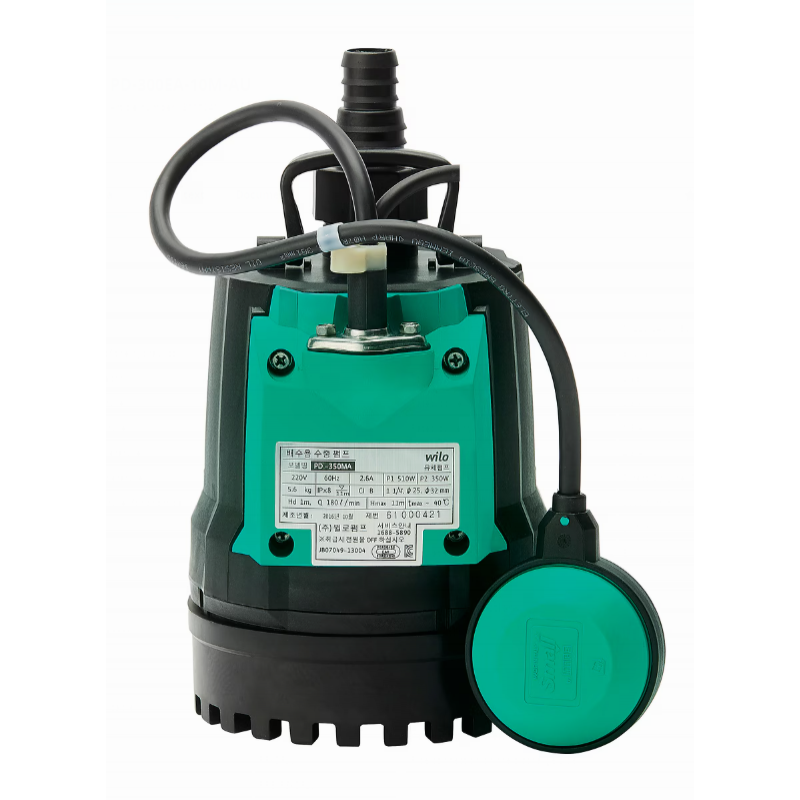 WILO PD-300EA-10M-AU Submersible drainage pump 300W up to 7.5 meters head