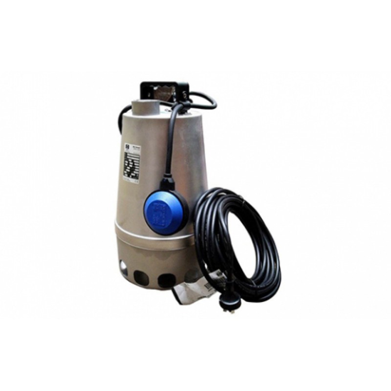 ZEN-DGSTEEL37MA - PUMP SUBMERSIBLE SLIGHTLY DIRTY WATER 180L/M 8.7M 0.37KW 240V